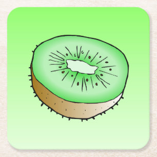 Kiwi Pulp board coaster