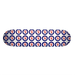Kiwi Roundel Skateboard
