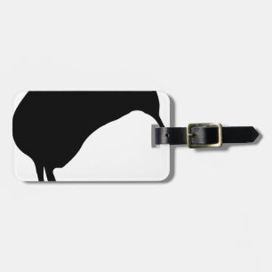 Kiwi Silhouette Luggage Tag