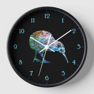 KIWI SIMPLE PAUA CLOCK