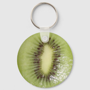 Kiwi Slice Photo Key Ring