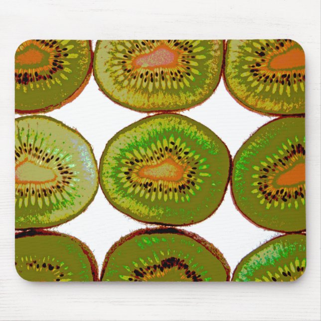 Kiwi slices mouse mat (Front)