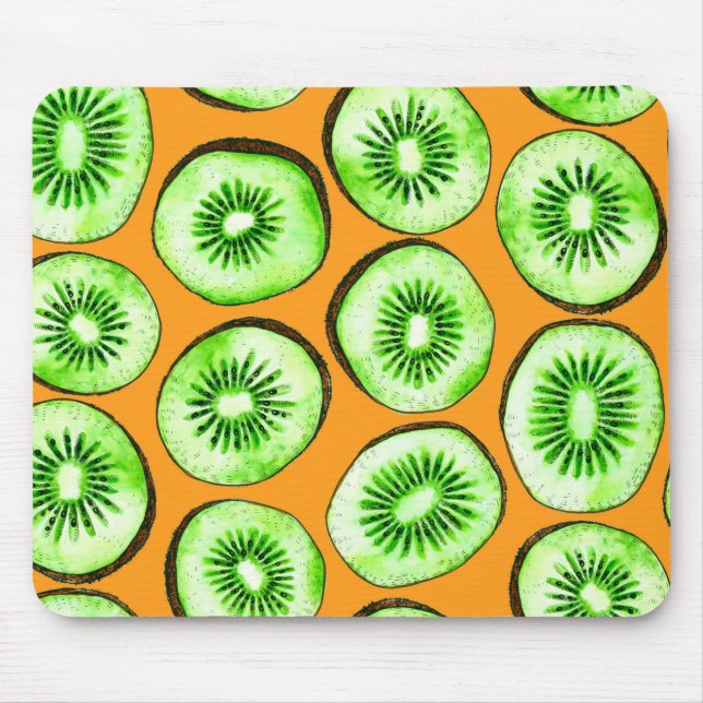 Kiwi slices mouse mat (Front)