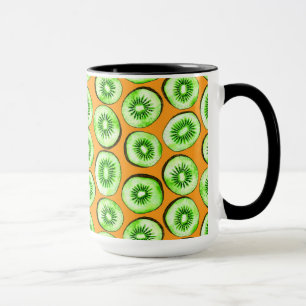 Kiwi slices mug