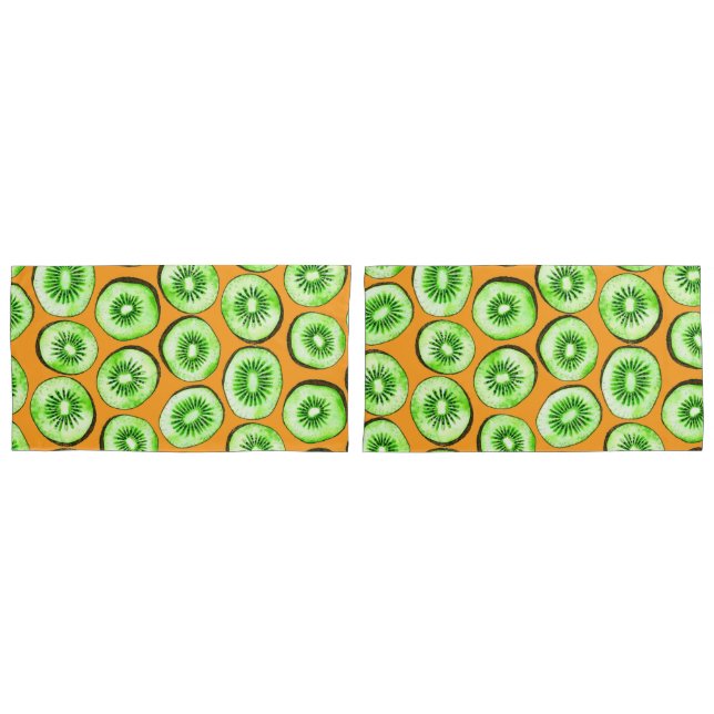 Kiwi slices pillowcase (Front-Set)