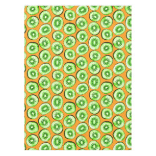 Kiwi slices tablecloth
