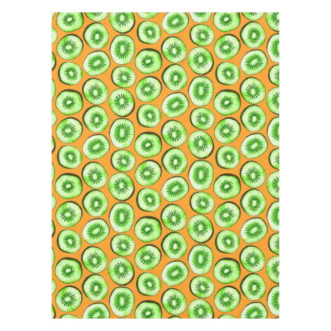 Kiwi slices tablecloth (Front)
