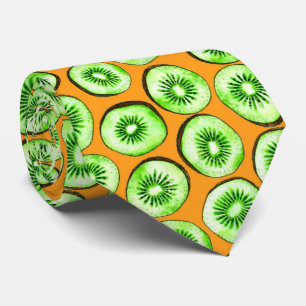 Kiwi slices tie