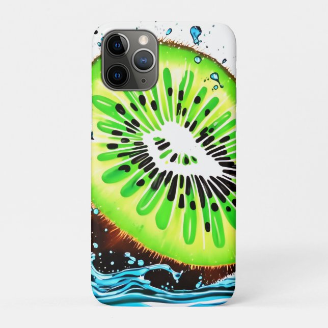 Kiwi Splash of Freshness Case-Mate iPhone Case (Back)