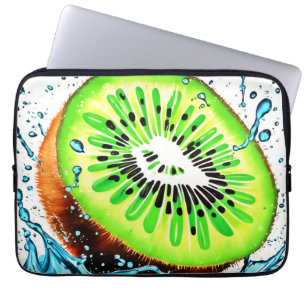 Kiwi Splash of Freshness Laptop Sleeve
