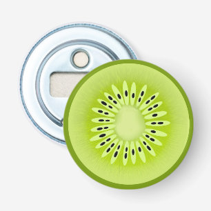 Kiwi Stylised Fruit Slice Bottle Opener