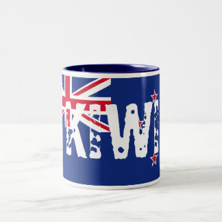 Kiwi Two-Tone Coffee Mug