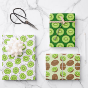 Kiwi  wrapping paper sheet