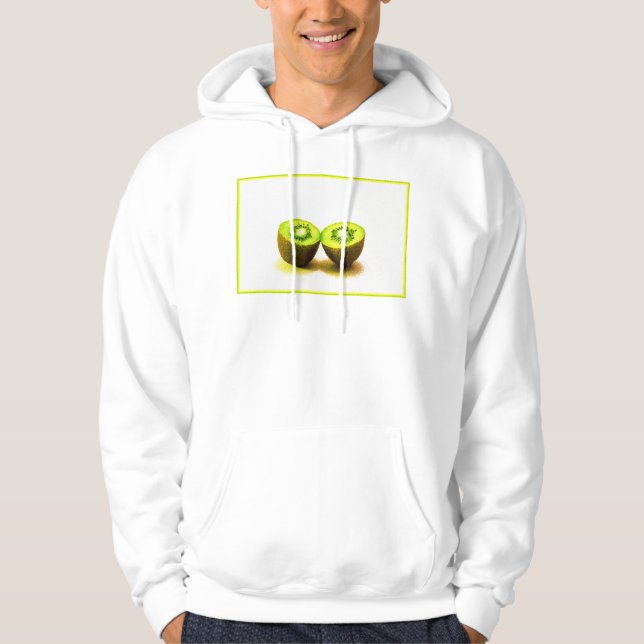 "Kiwifruit" Cute Photo. Buy Now Hoodie (Front)