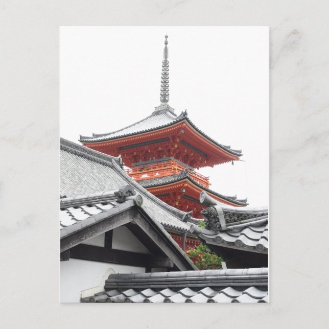 Kiyomizu-dera Kyoto Postcard (Front)