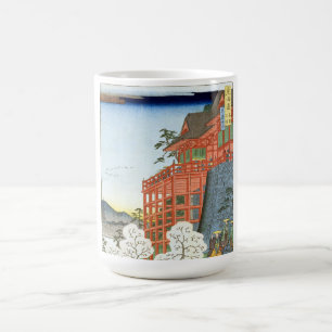 Kiyomizu-dera Temple, Kyoto, Hiroshige Coffee Mug