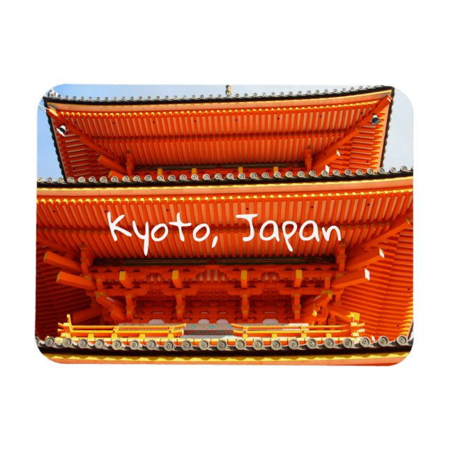 Kiyomizu-dera temple, Kyoto, Japan Magnet (Horizontal)