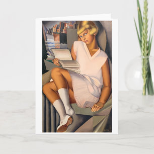 Kizette en Rose Tamara de Lempicka Card