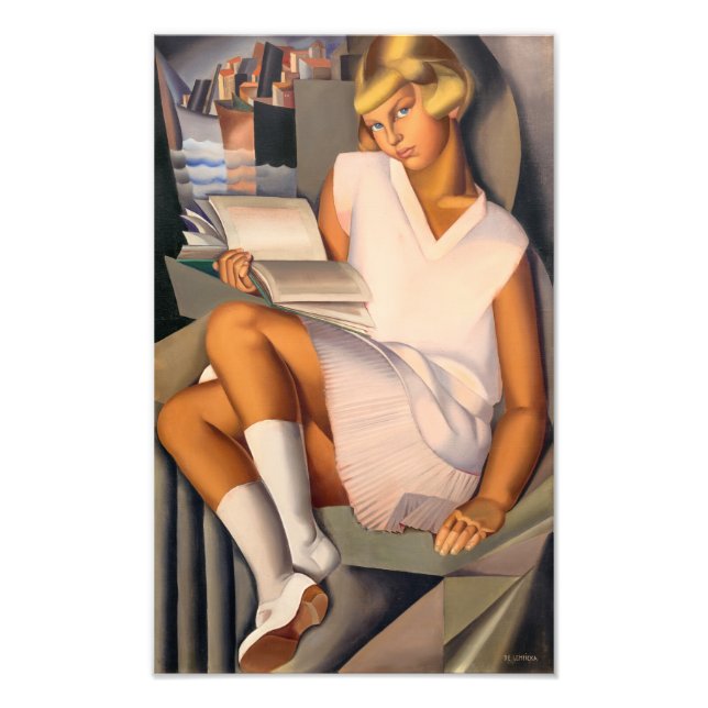 Kizette en Rose | Tamara de Lempicka | Photo Print (Front)