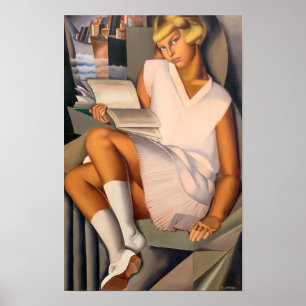 Kizette en Rose   Tamara de Lempicka   Poster