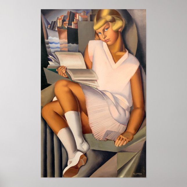 Kizette en Rose | Tamara de Lempicka | Poster (Front)