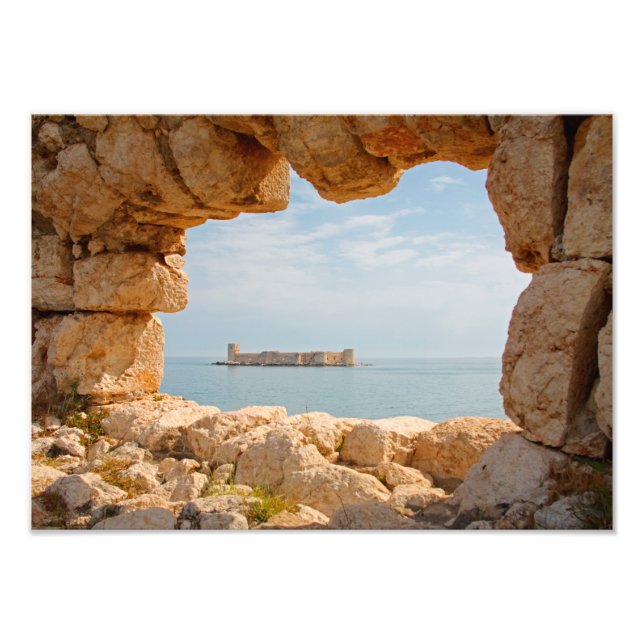 Kizkalesi, Turkey Photo Print (Front)