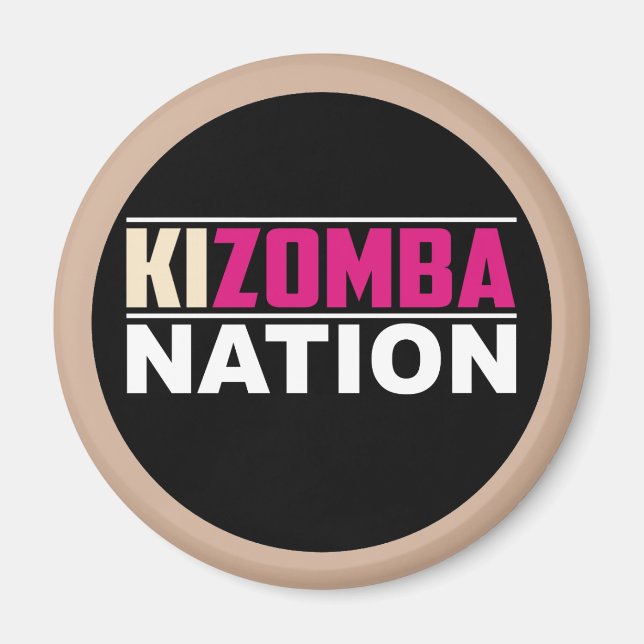 Kizomba Nation Magnet (Front)