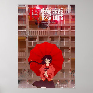 Kizumonogatari  Tekketsu  Poster
