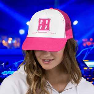Kizz Kizomba Dance Cap pink women Trucker Hat