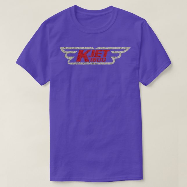 KJET 1600 AM Seattle 1982 T-Shirt (Design Front)