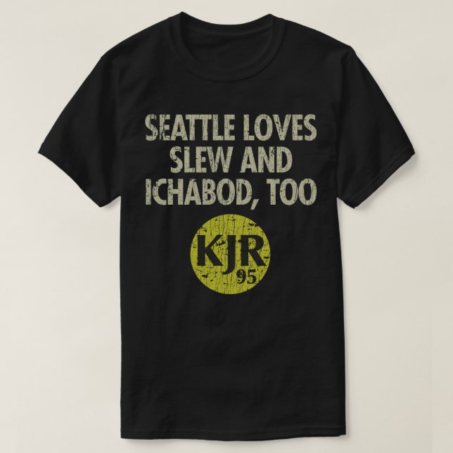 KJR 95 Seattle Radio T-Shirt (Design Front)