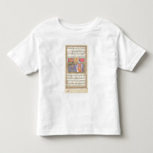 Kjujista, the Merchant's Wife, talking to a Parrot Toddler T-Shirt