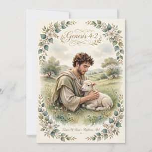 KJV Bible-Abel Bible Study Card-Men of the Bible Card