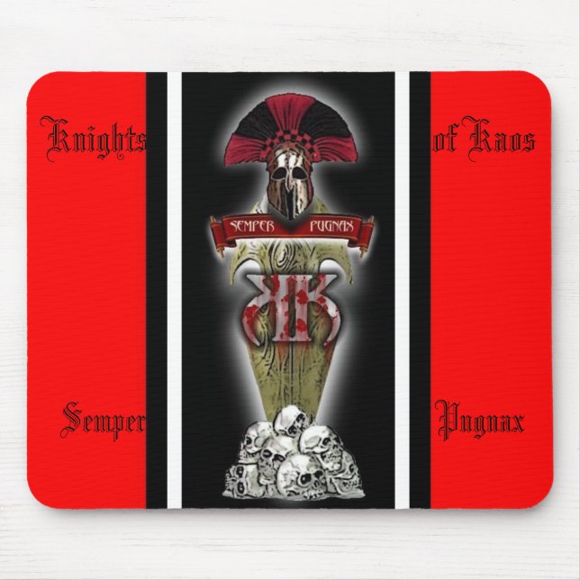 =KK=, Knights of Kaos Mouse Mat (Front)