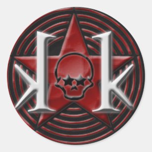 KK Star Logo Sticker (round)