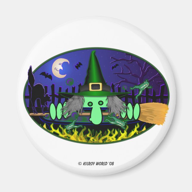 KK Witch Magnet (Front)