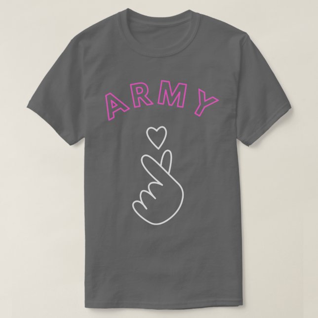 KKorean Music Fan T-Shirt (Design Front)
