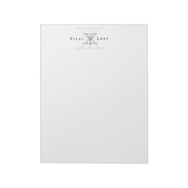 KKV Monogram Notepad (Rotated)