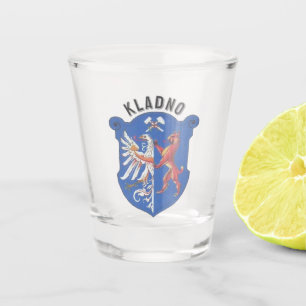 Kladno coat of arms, Czech Republic Shot Glass