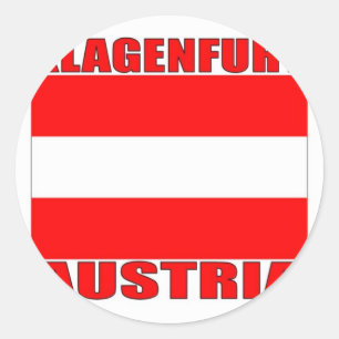 Klagenfurt, Austria Classic Round Sticker