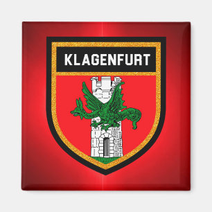 Klagenfurt Flag Magnet