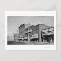 Klamath Falls, OR View looking up Main Street