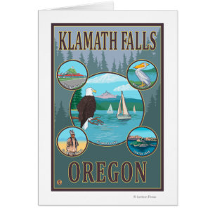Klamath Falls, OregonScenic Travel Poster