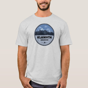 Klamath Mountains California Oregon Camping T-Shirt