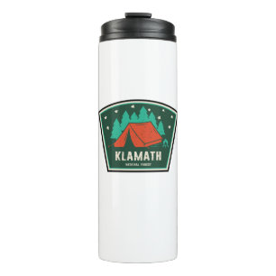 Klamath National Forest Camping Thermal Tumbler