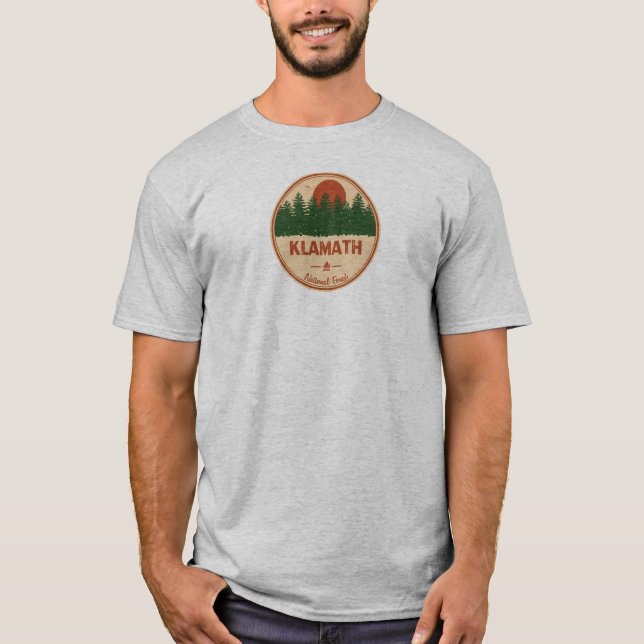 Klamath National Forest T-Shirt (Front)