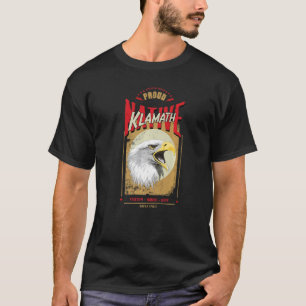 Klamath Native American Eagle Spirit Vintage Honor T-Shirt