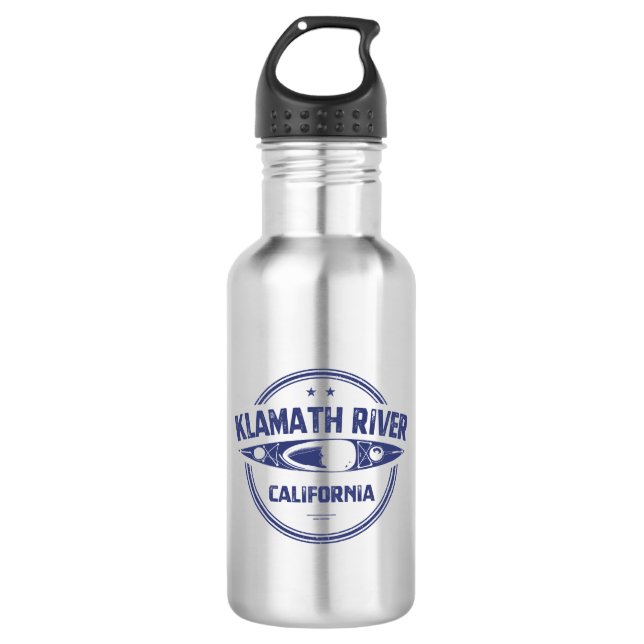 Klamath River, California 532 Ml Water Bottle (Front)