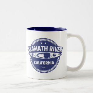 Klamath River, California Two-Tone Coffee Mug