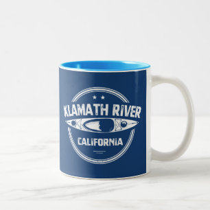 Klamath River, California Two-Tone Coffee Mug